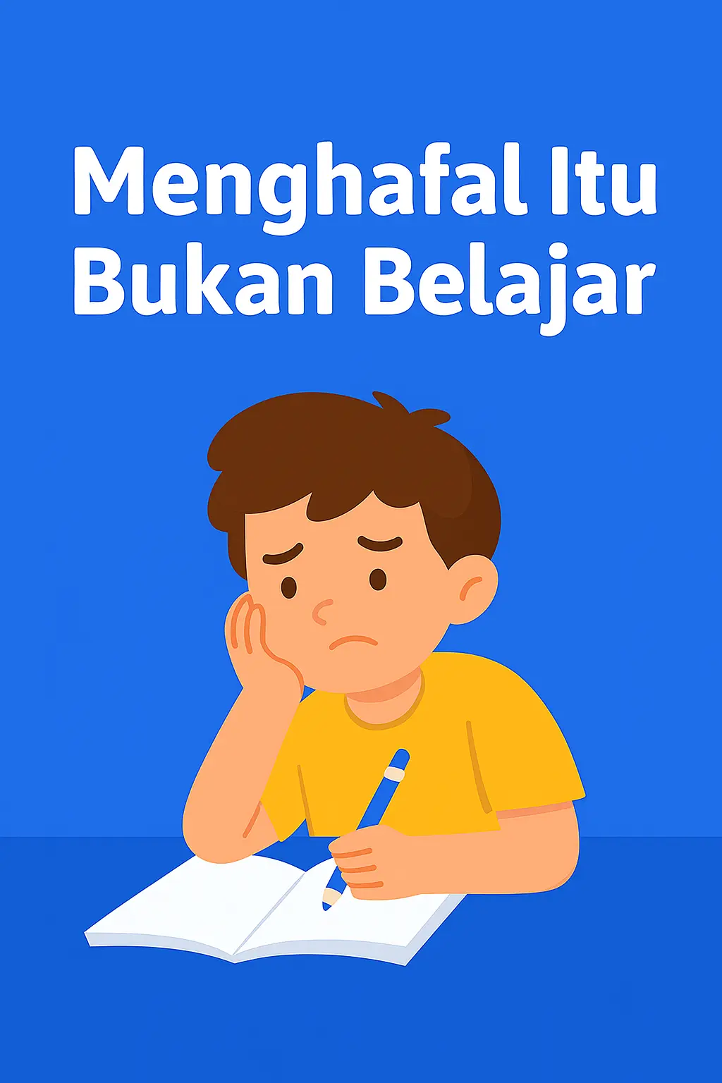 Menghafal Itu Bukan Belajar