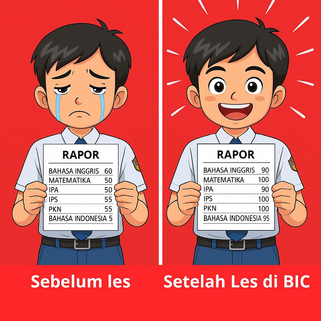 Dari Nilai Merah Menjadi Juara Kelas