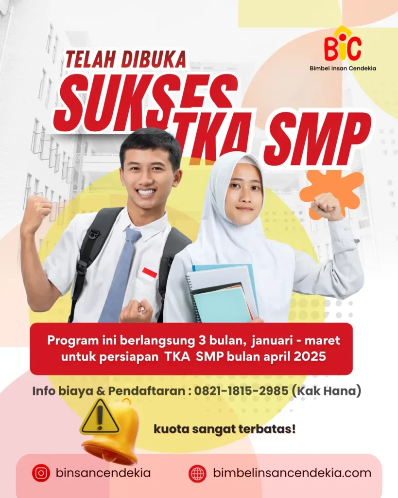 Program Sukses TKA SMP