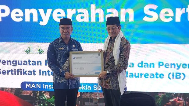 MAN IC Serpong Jadi Madrasah Pertama Raih Status IB World School di Indonesia