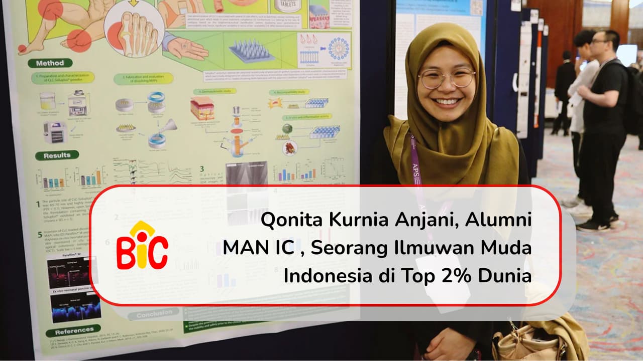 Qonita Kurnia Anjani, Alumni MAN IC , Seorang Ilmuwan Muda Indonesia di Top 2% Dunia