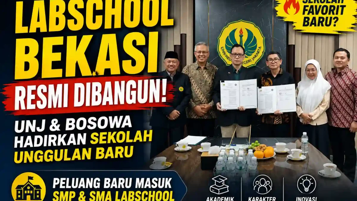 Labschool bekasi resmi dibangun