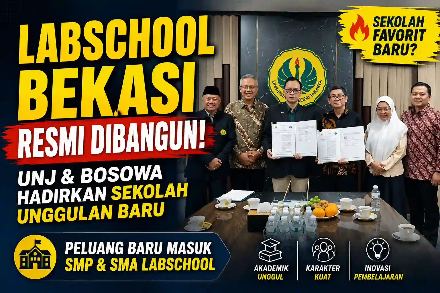 Labschool bekasi resmi dibangun