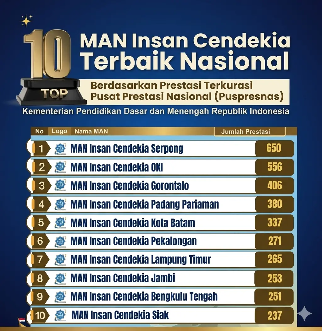Prestasi MAN IC