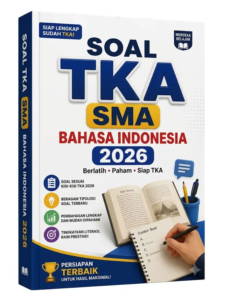 Ebook Soal TKA Bahasa Indonesia 