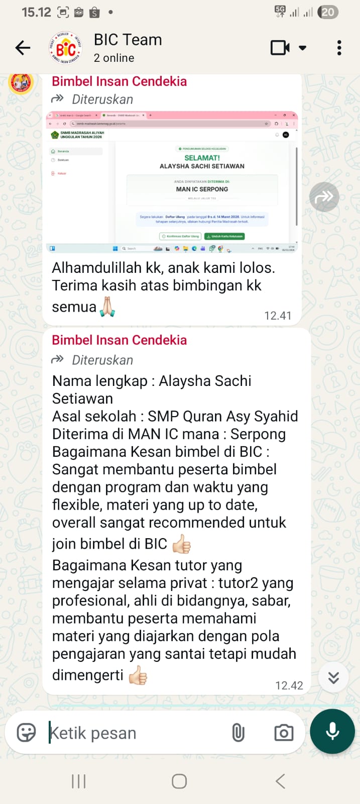Testimoni Alaysha