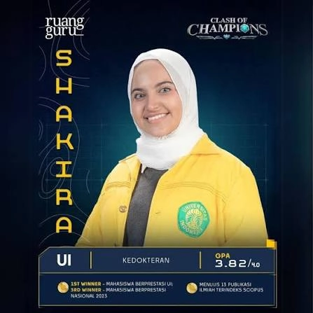 Shakira Amirah (Juara 1 Musim 1 - MAN IC Serpong)