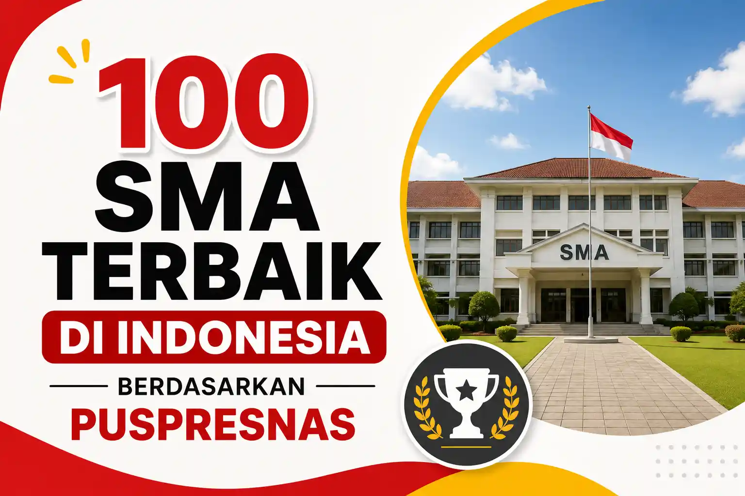 100 SMA Terbaik di Indonesia Berdasarkan Puspresnas (Terbaru)